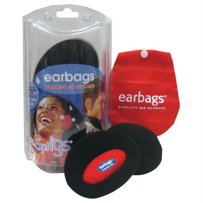 Earbags Thinslte Fleece Blk Sm 1