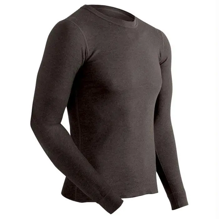 Coldpruf Poly Men Top Blk Md 1