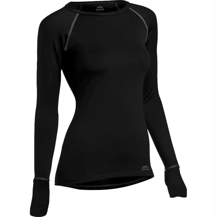 Quest Womens Crew Black Lg 1