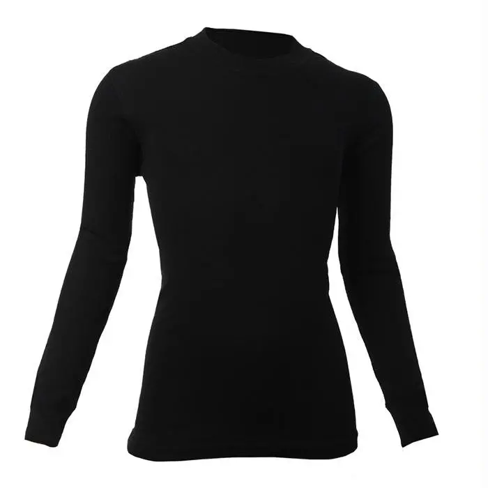 Polypro Kids Crew Md Blk 1