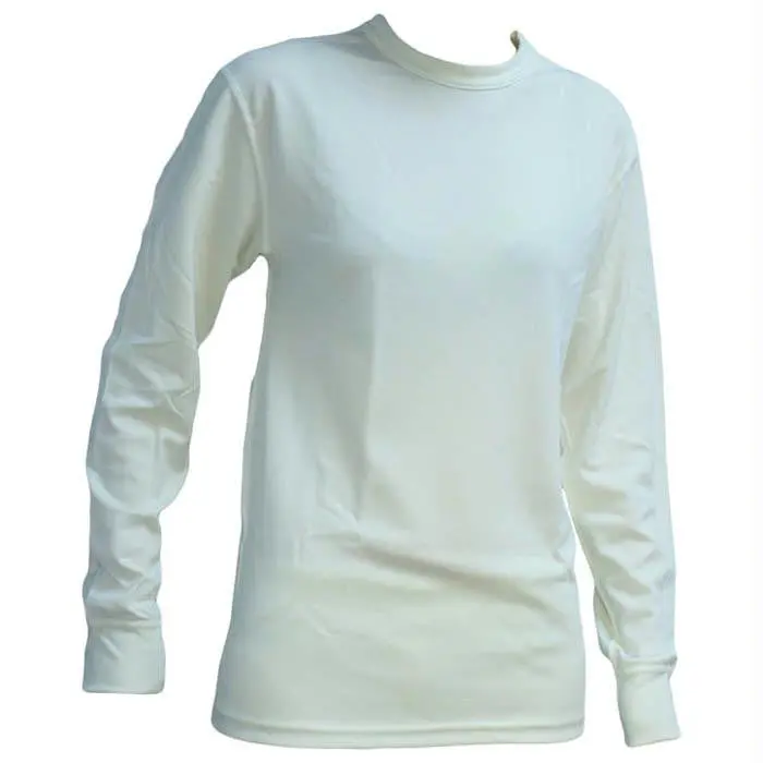 Poly-Lite Womens Crew White Sm 1