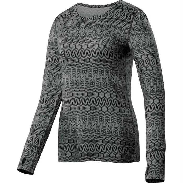 Cloud 9 Wmns Crew Blk Print Sm 1