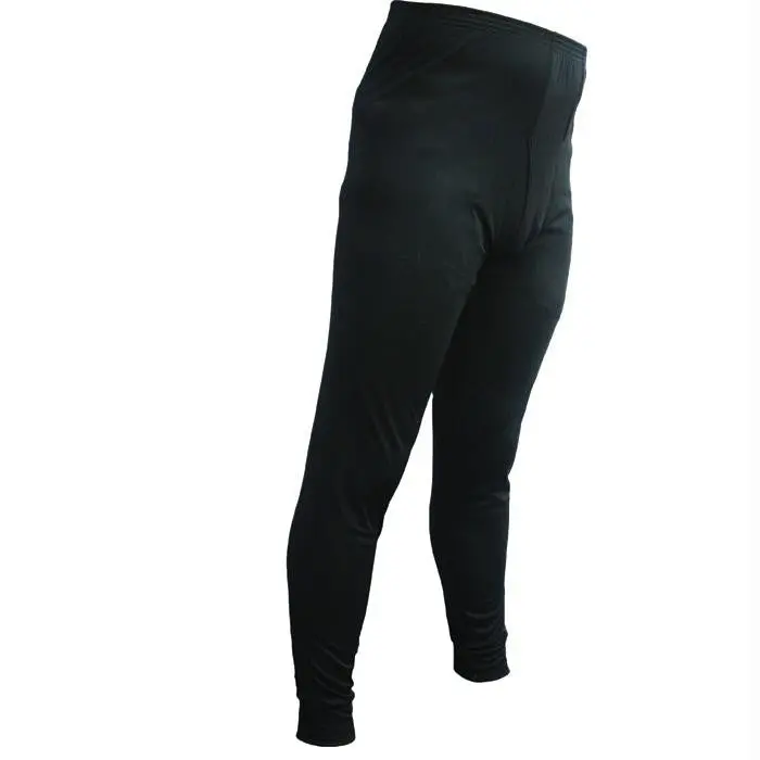 Silkyester Blk Pant Top Men Lg 1