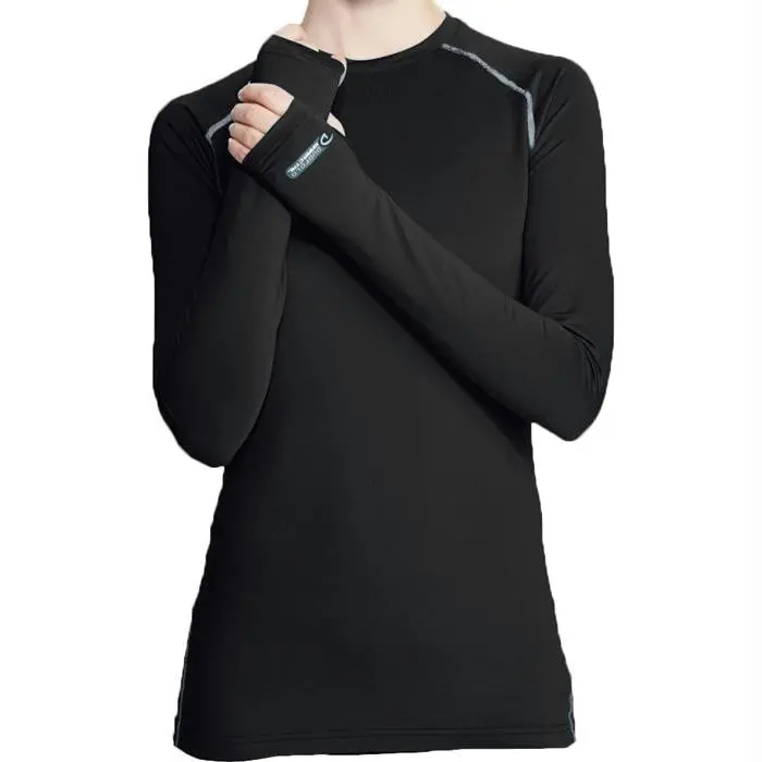 Thermatrix Wmns Crew Black Md 1