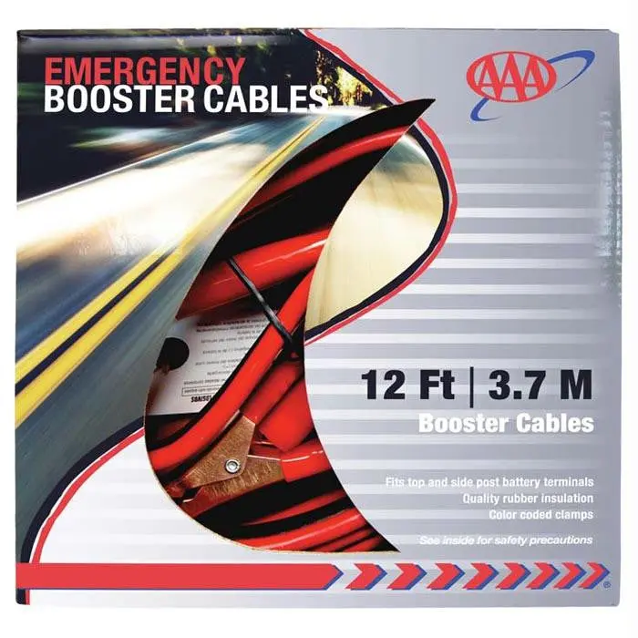 12' 8 Ga. Booster Cable 1