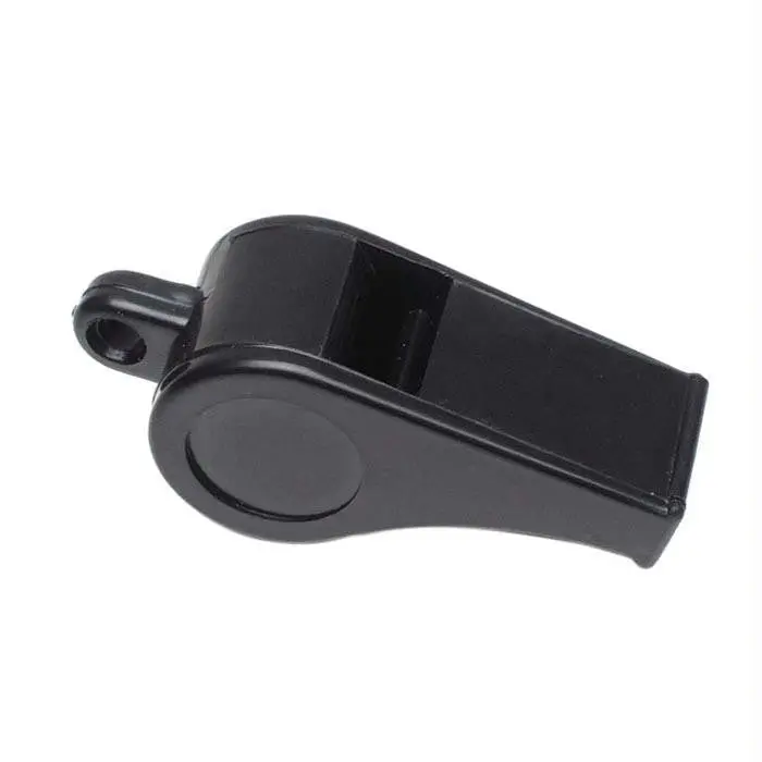Black Plastic Whistle Bulk 1