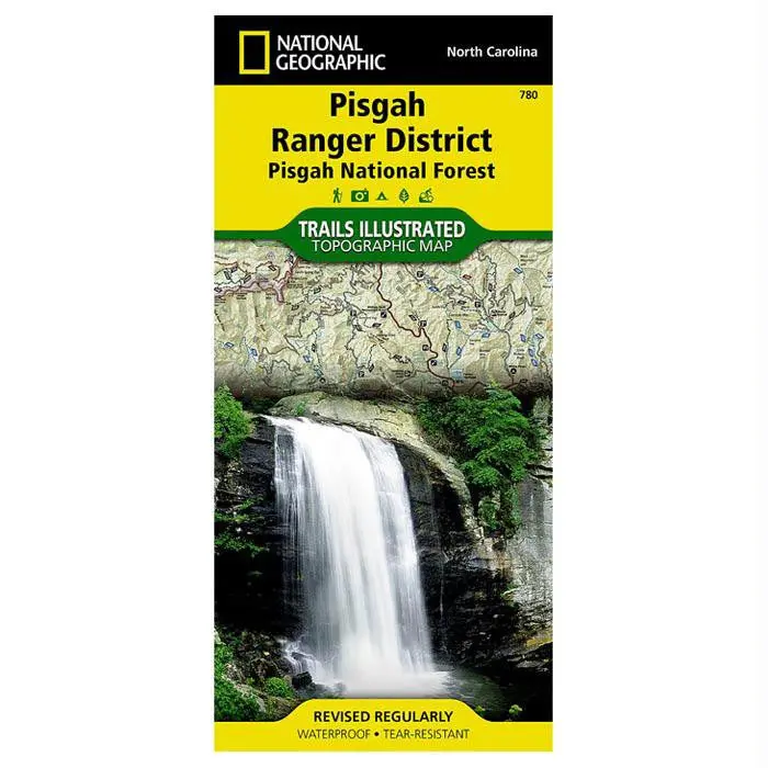 Pisgah Nat Frsttrail Map #780 1