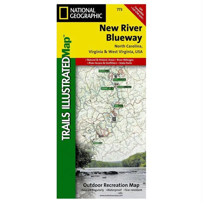 New River Blueway Map #773 1
