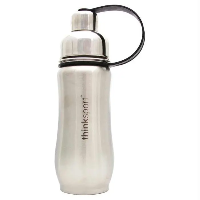 Thinksport Ss Bottle 12Oz-Silv 1