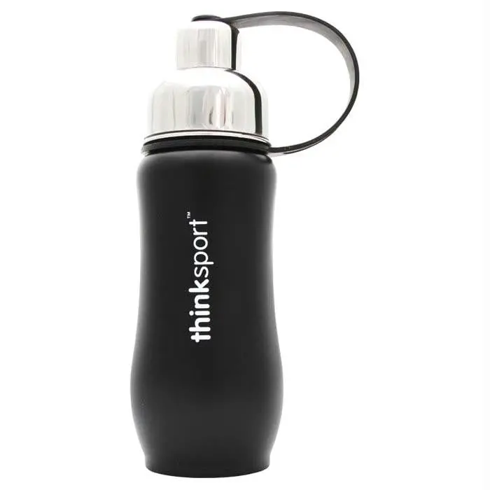 Thinksport Ss Bottle 12Oz-Blak 1