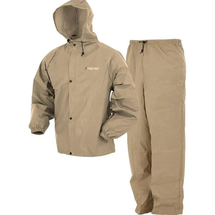 Frogg Togg Pl Rainsuit Khki Ml 1