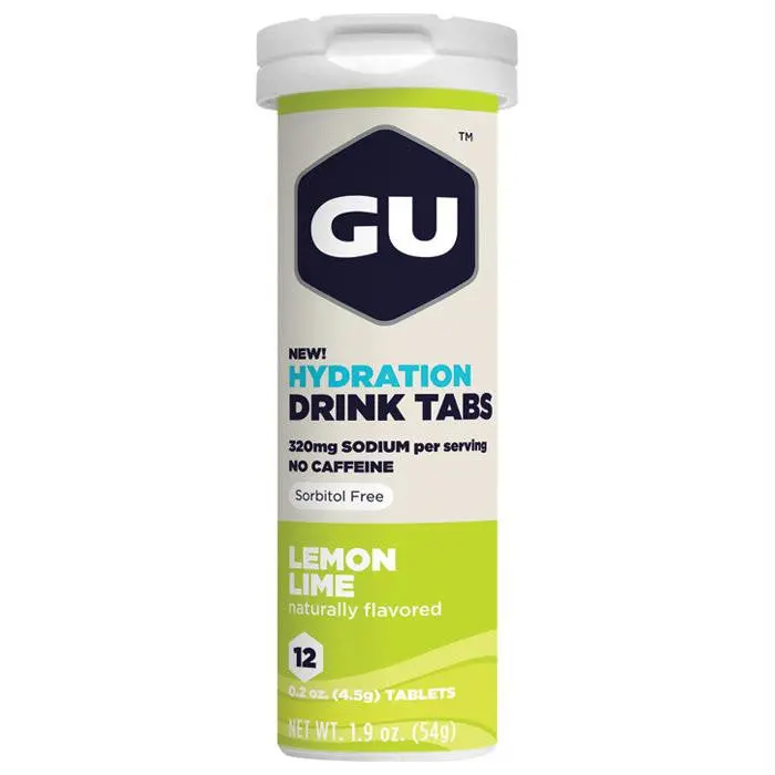 Gu Hydration Lemon Lime 12 Tab 1