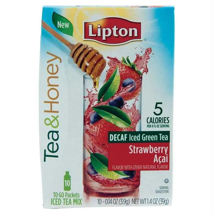 Lipton Togo Decaf Grn Strwbery 1