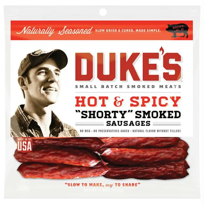 Duke's Hot-Spicy Smoke Sausage 1