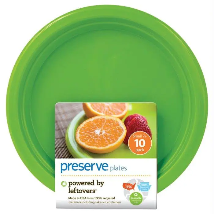 Preserve Sm Plate 10Ct Green 1