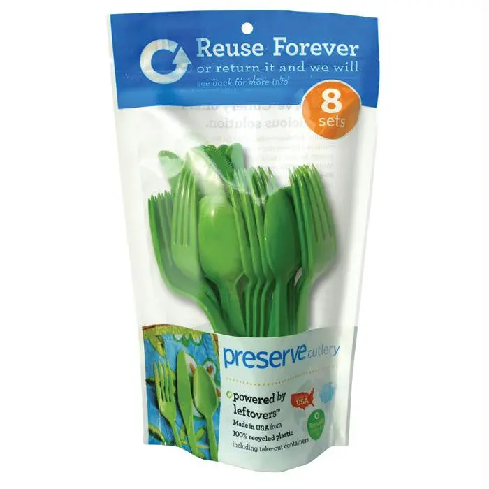 Preserve Cutlery 24Ct Green 1