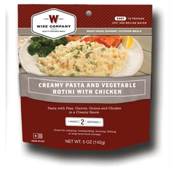 Creamy Vegetable Pasta W-Chick 1