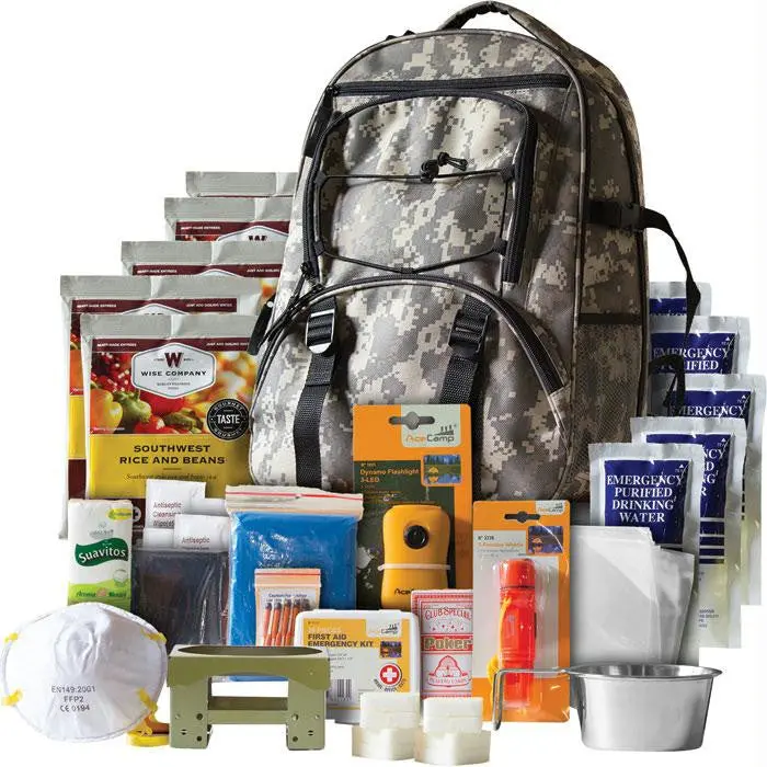 5 Day Survival Backpack - Camo 1