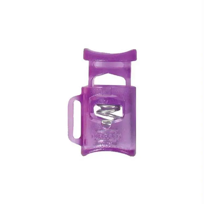 3-16" Cord Lock Purple Bulk 1