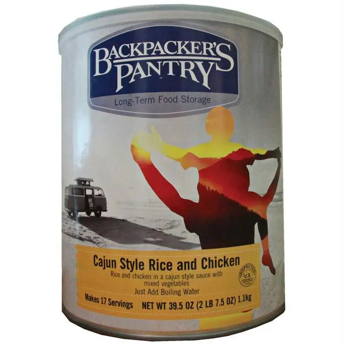 Cajun Rice W-Chicken Can 1