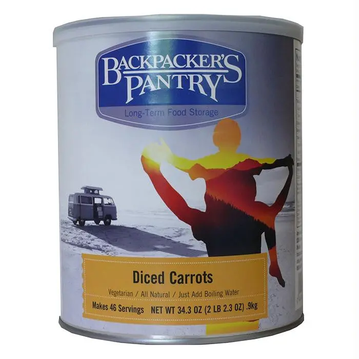 Diced Carrots Can 1