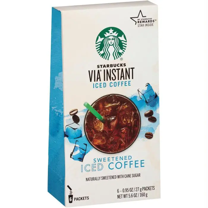 Starbucks Via Iced Coffee 6Pk 1