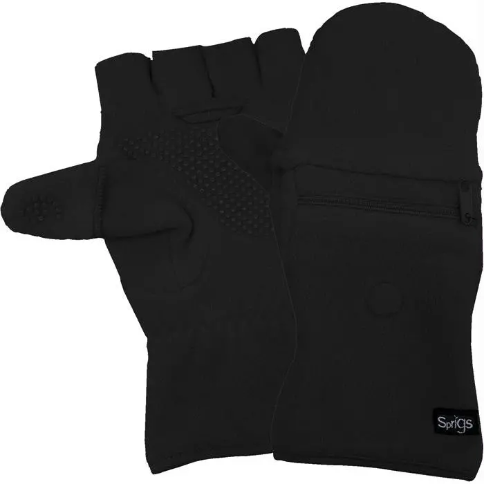 Fleece Multi Mitts Black 1