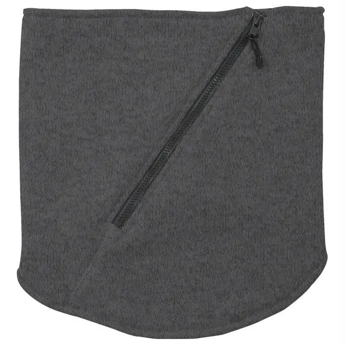 Sweater Knit Hot Collar Gray 1