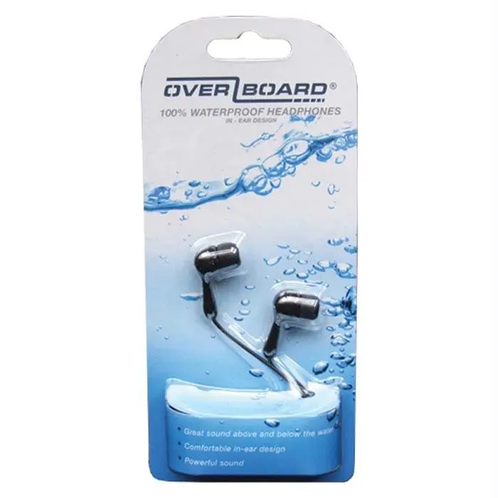 Waterproof Headphones Black 1