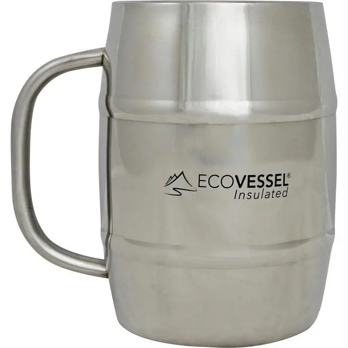 Double Trouble Mug 32Oz Silver 1
