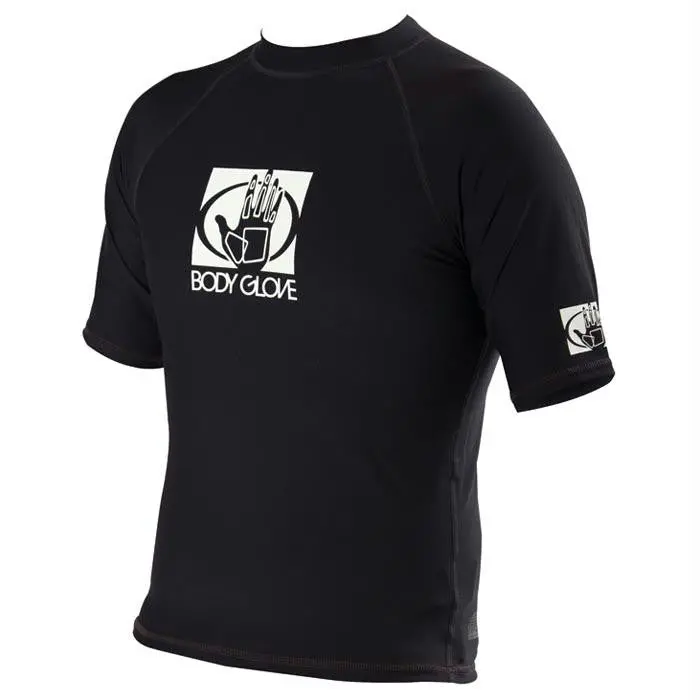 Fitted Rashguard M Ss Black Lg 1