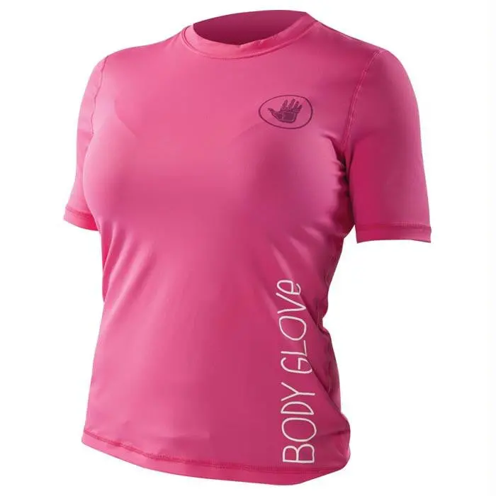 Loose Rashguard W Ss Pink Sm 1