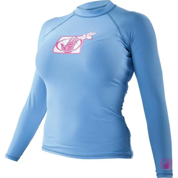 Fitted Rashguard W Ls Wht Lg 1
