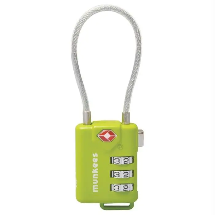 Munkees Tsa Cable Combo Lock 1