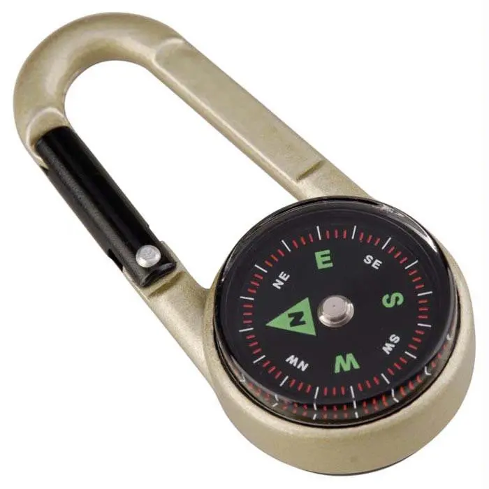 Carabiner Compass W-Thermomtr 1