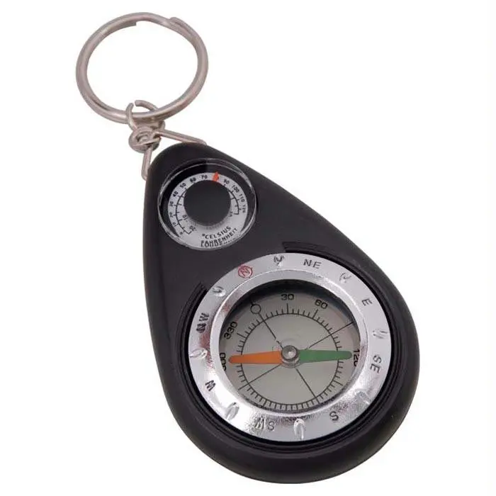 Keychain Compass W-Thermometer 1