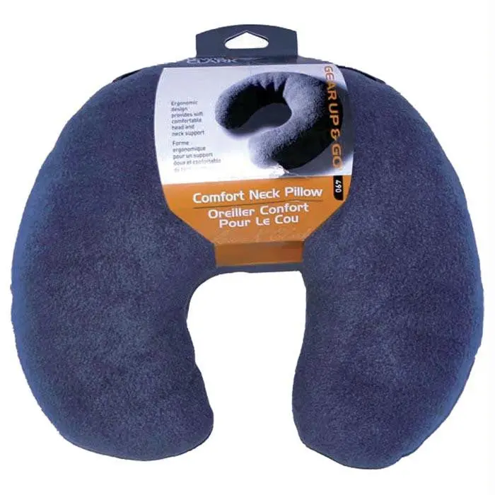 Fiber Fill Neck Pillow-Blue 1