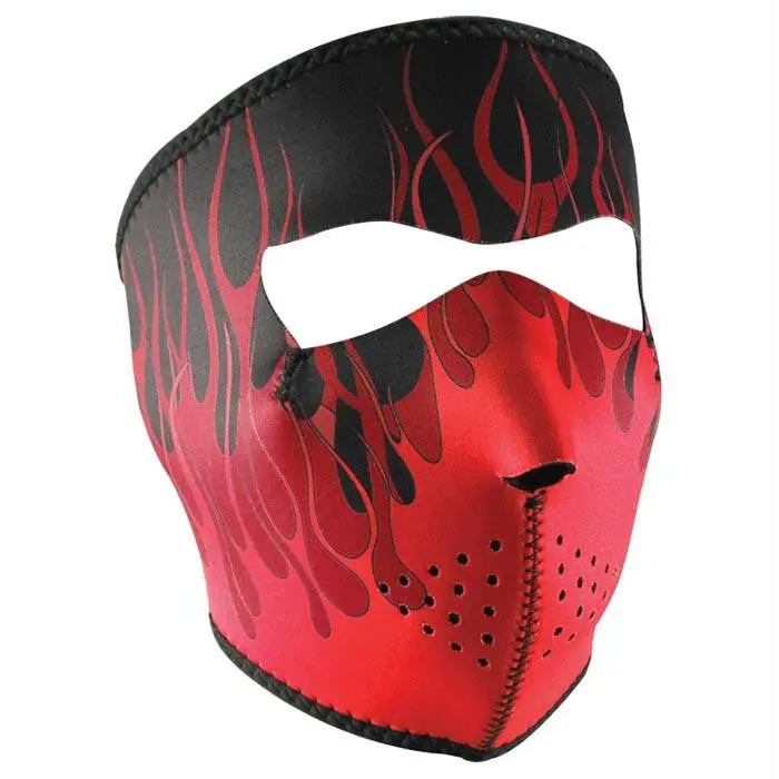 Neo Face Mask Red Flames 1