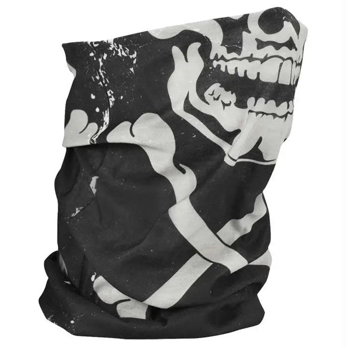 Motley Fleece Tube Skull Bones 1