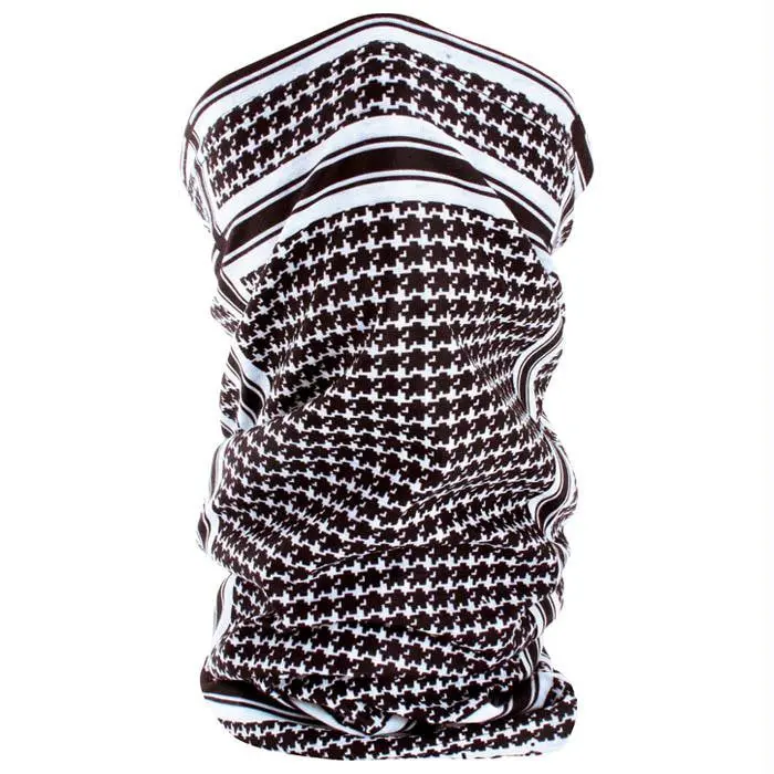 Motley Fleece Tube Houndstooth 1