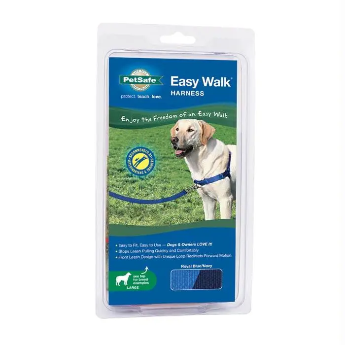 Easy Walk Harness Royal Lg 1