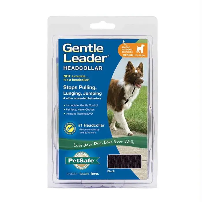 Leader Headcollar Black Md 1
