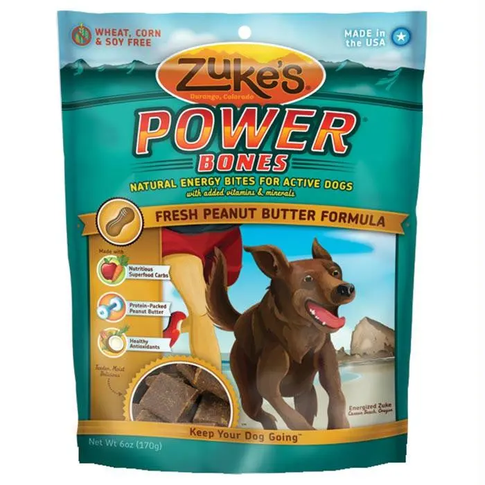 Powerbones Peanut Butter 6 Oz 1