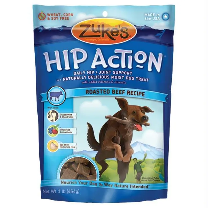 Hip Action Beef Treats 16 Oz 1