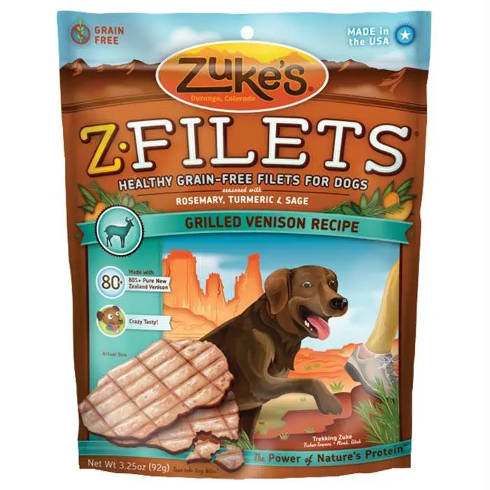 Z-Filets Grill Venison 3.25 Oz 1