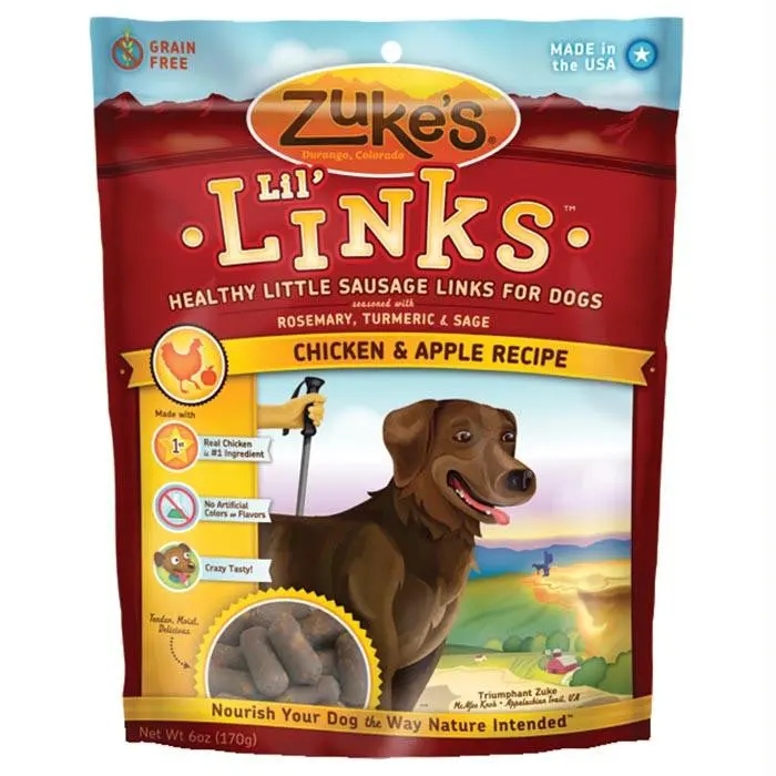 Lil' Links Chicken & Apple 6Oz 1