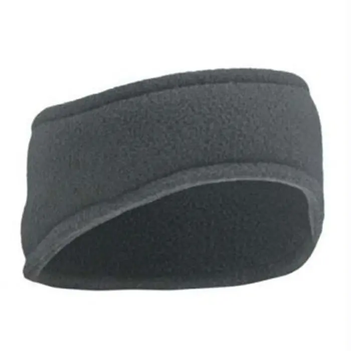 Rila Fleece Drop Earband Charc 1