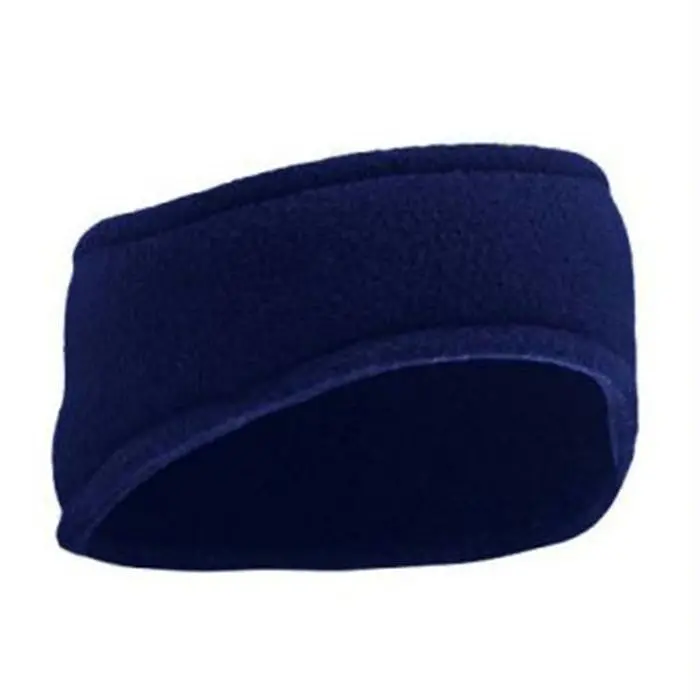 Rila Fleece Drop Earband Navy 1