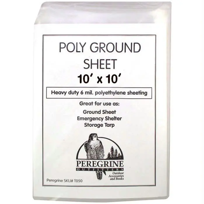 Poly Ground Sheet 10 X 10 1
