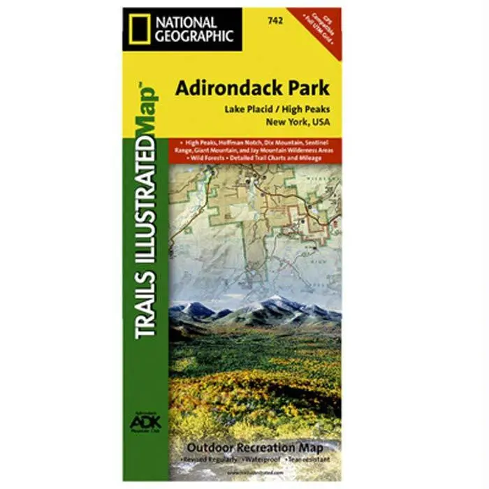 Adirondack Park Complete Map 1
